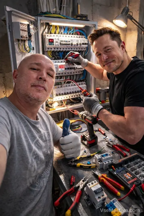 Electrician in Almaty